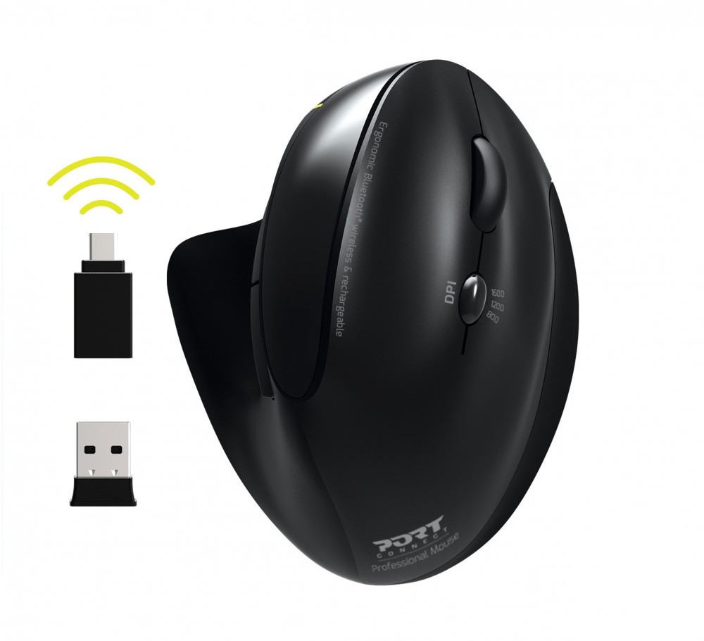 Port Designs 900706-BT mouse Office Right-hand RF Wireless +