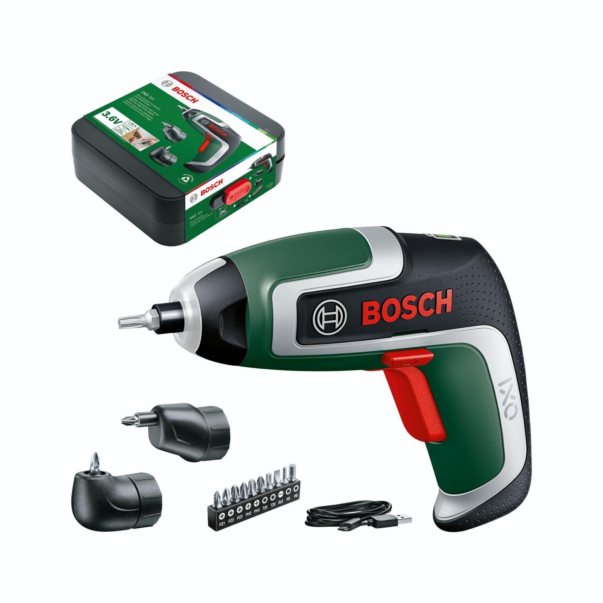 Bosch Home and Garden IXO 7set 06039E0001 Akku-Schrauber 3.6V 2.0Ah