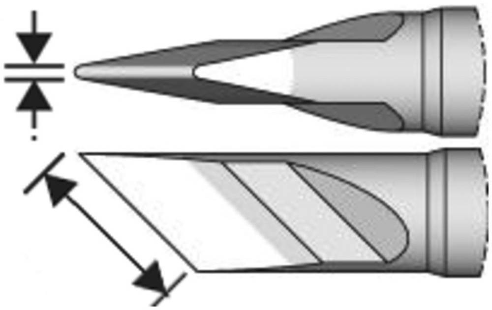 JBC Tools C210018 Lötspitze Sonderform, klingenförmig Spitzen-