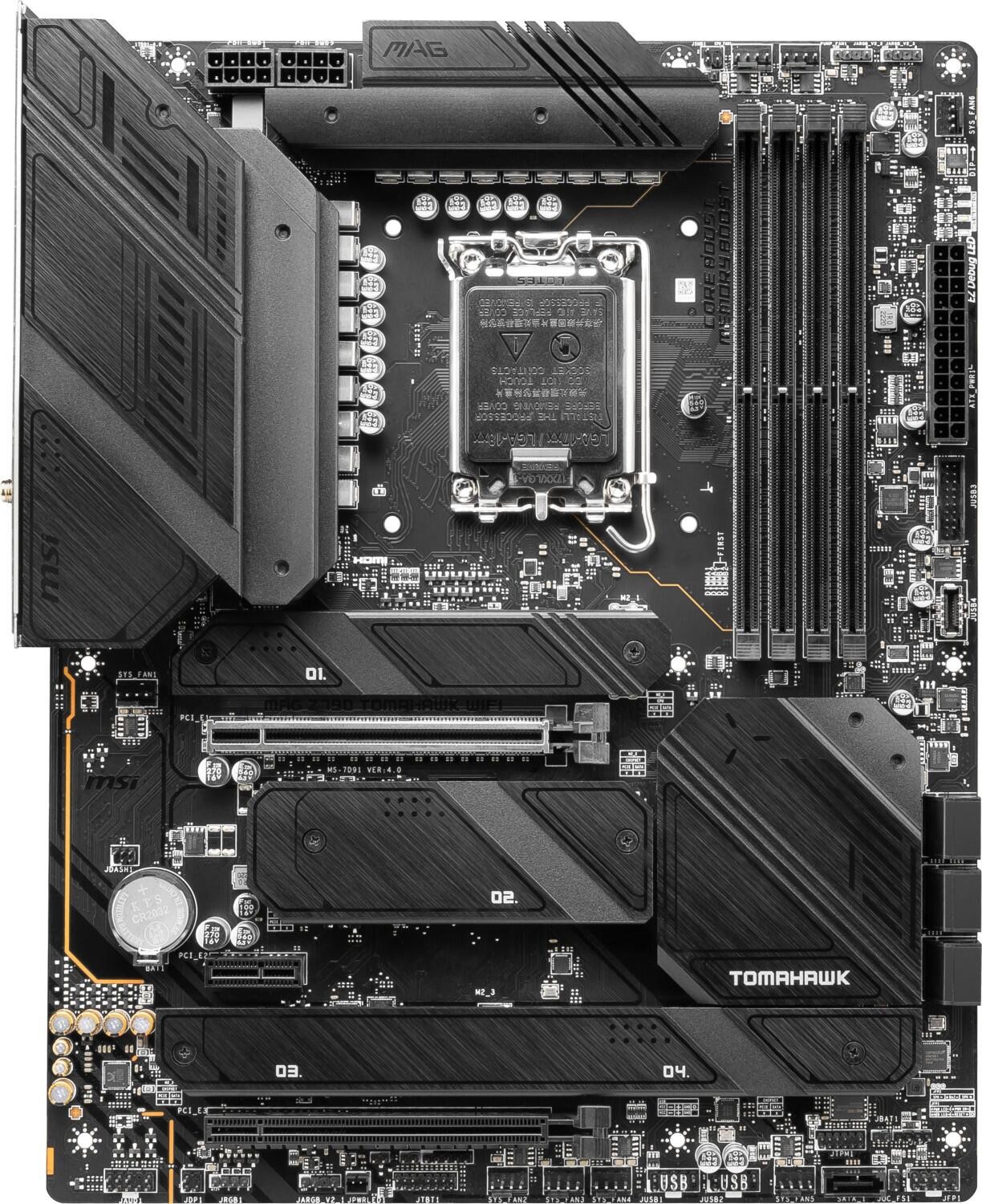 1700 MSI MAG Z790 Tomahawk WIFI