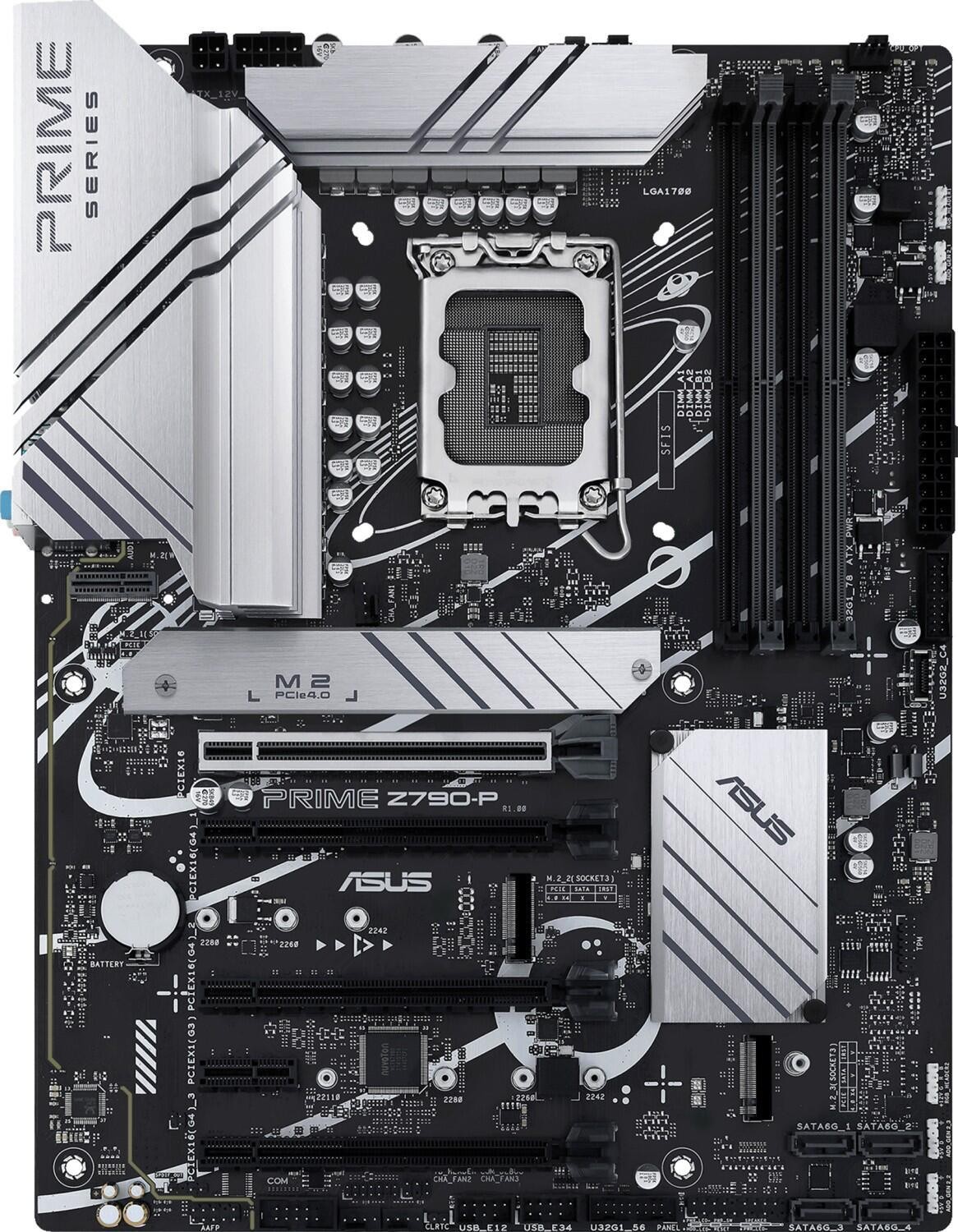 ASUS PRIME Z790-P Intel Z790 LGA 1700 ATX - ASUS PRIME Z790-P, Intel,