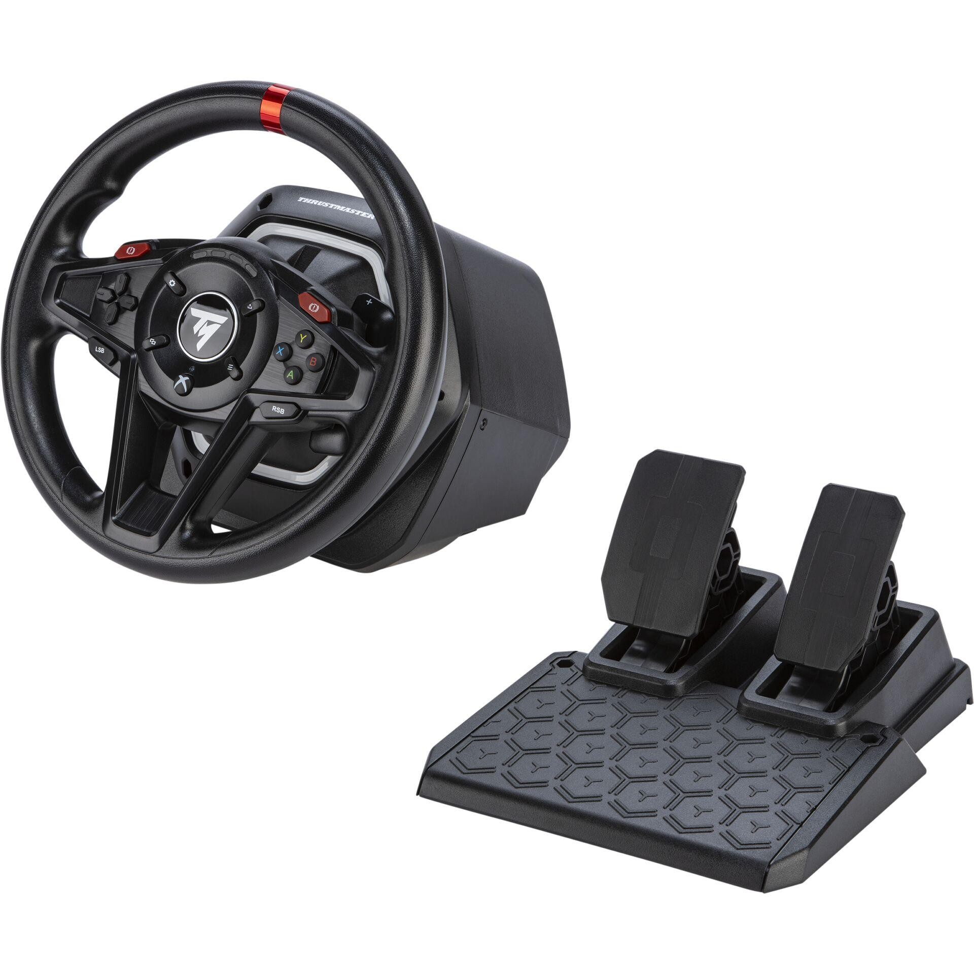 Thrustmaster T128 Nero USB Sterzo + Pedali Analogico/Digitale PC,