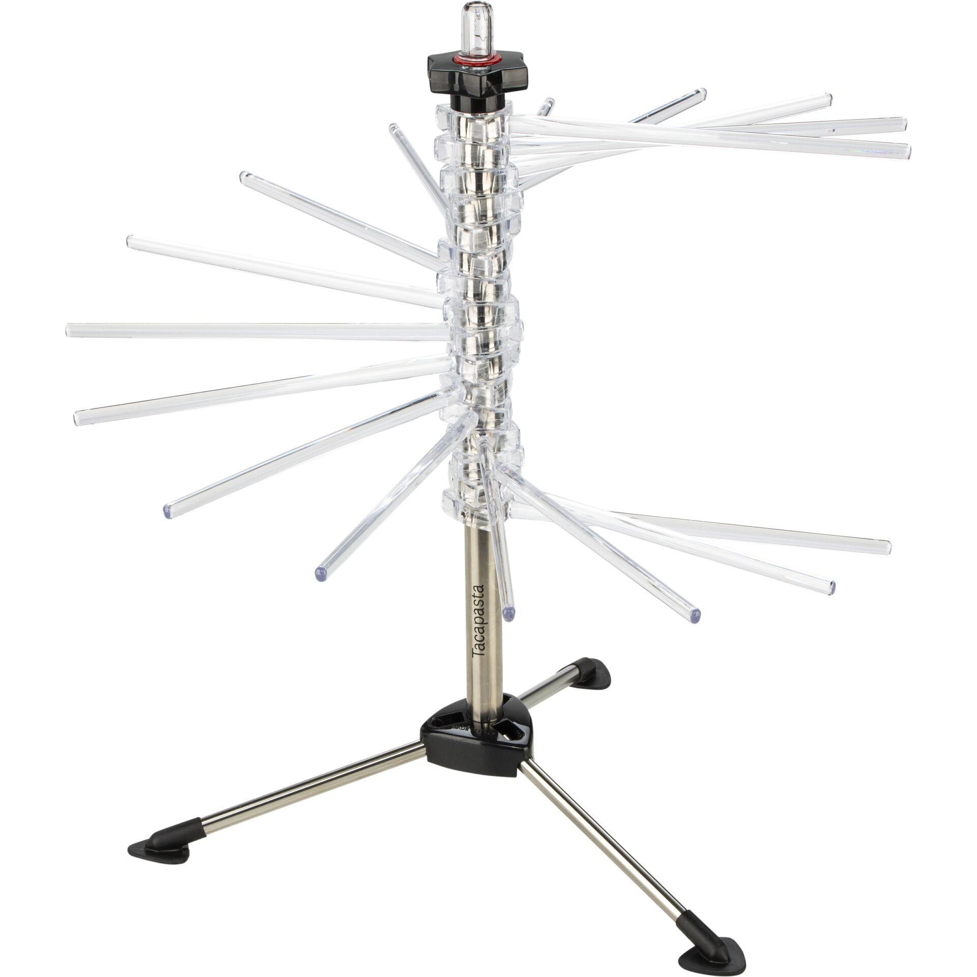 Marcato Tacapasta Black, Silver Polycarbonate Pasta drying rack -