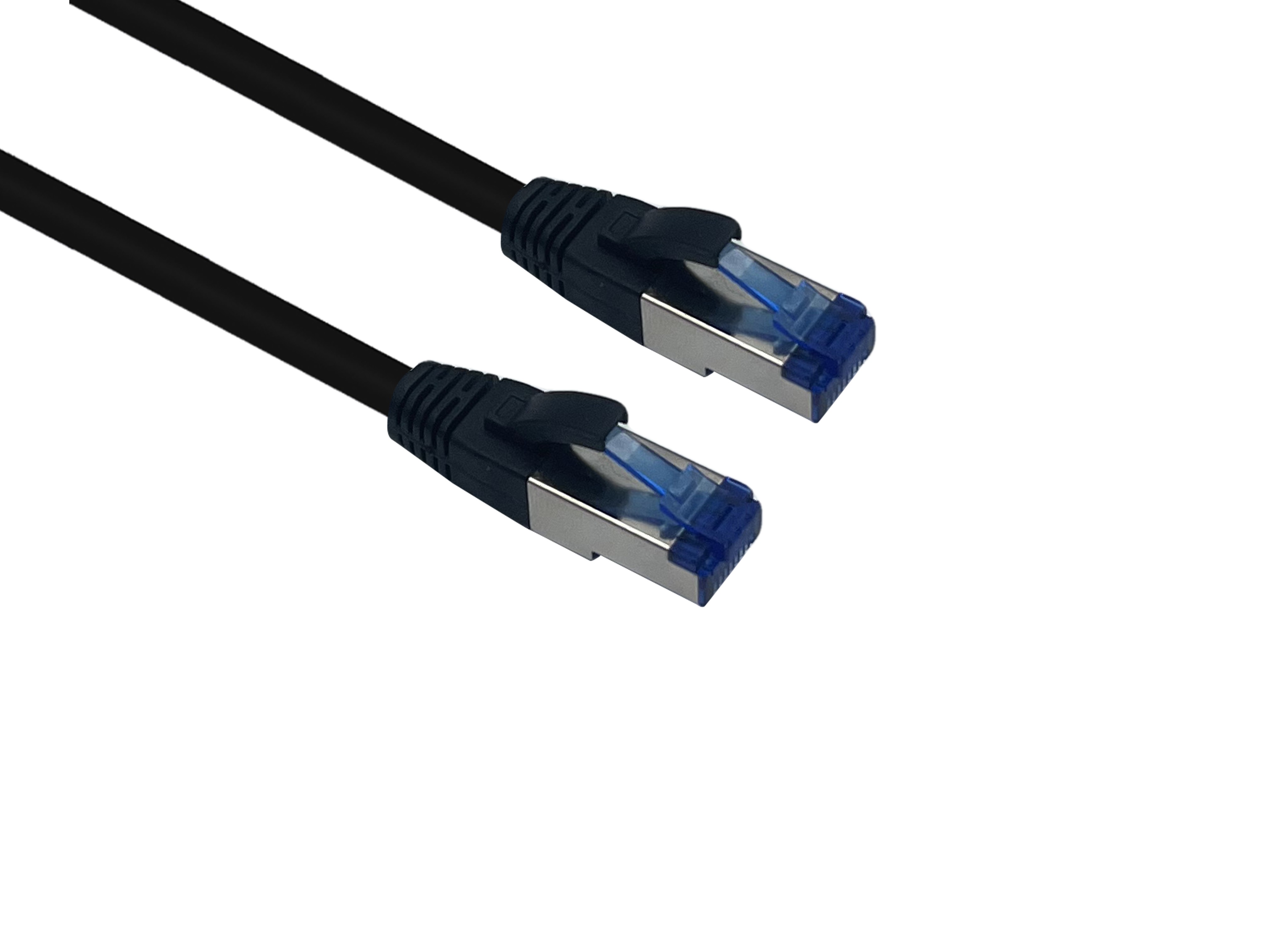 Helos 205588 networking cable Black 40 m Cat6a S/FTP (S-STP) - Helos