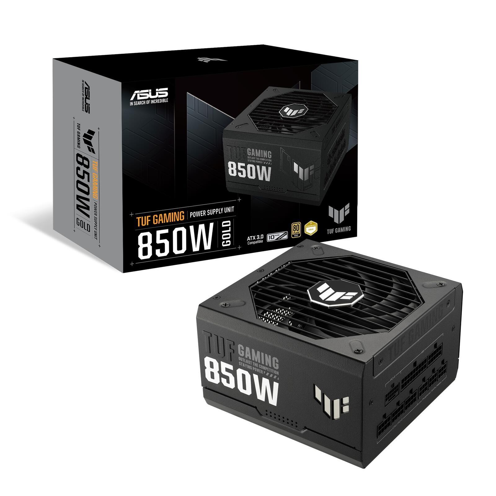 ASUS TUF Gaming 850W Gold power supply unit 24-pin ATX ATX Black -