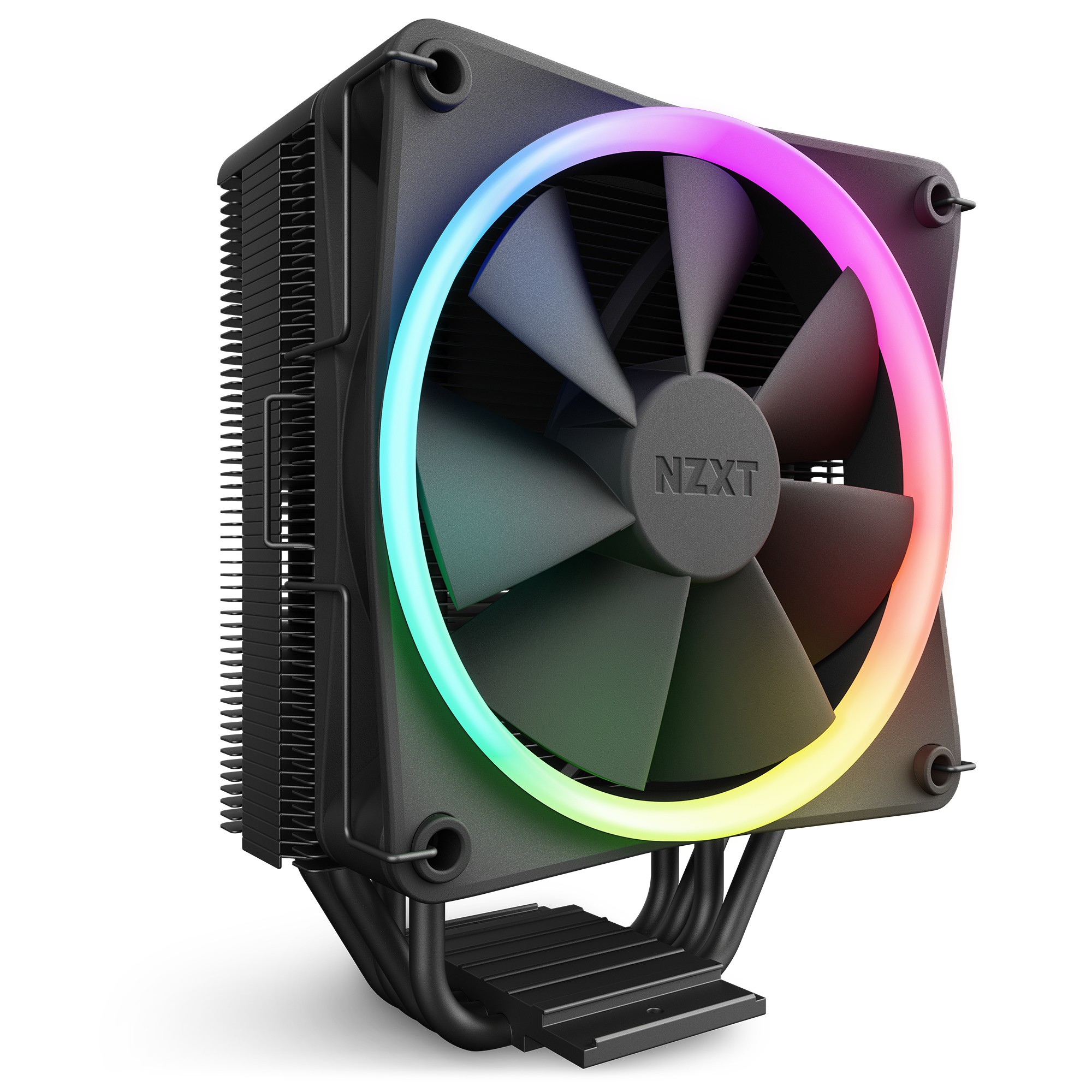 NZXT T120 RGB Procesador Refrigerador de aire 12 cm Negro 1 pieza(s) -