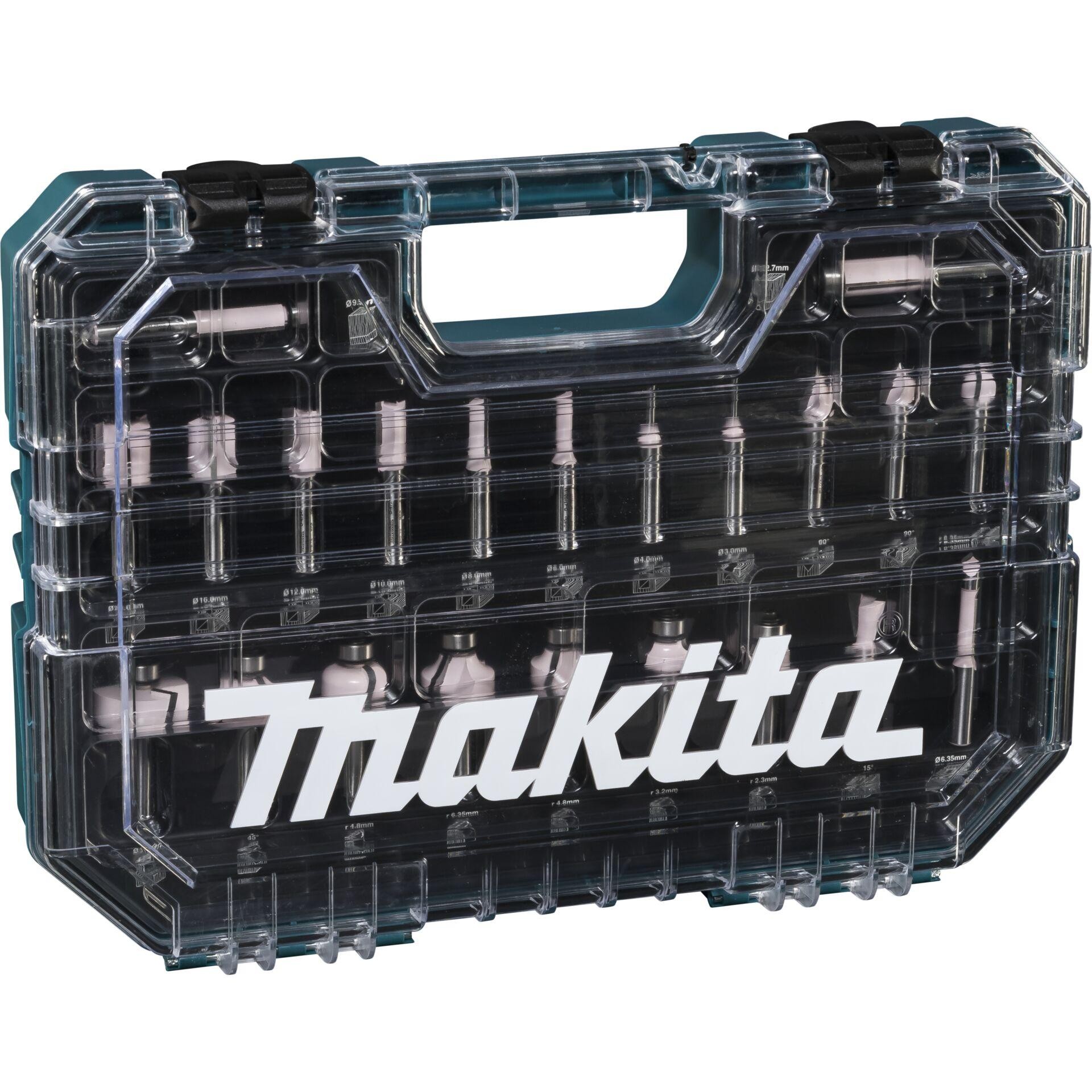 Makita D-74778 Frässet Schaftdurchmesser 8 mm 22teilig