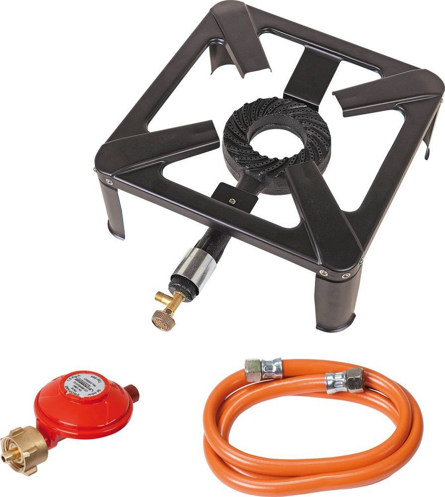 ROTHENBERGER Industrial Stool Cooker incl. 1.5 m Propane Gas Hose &