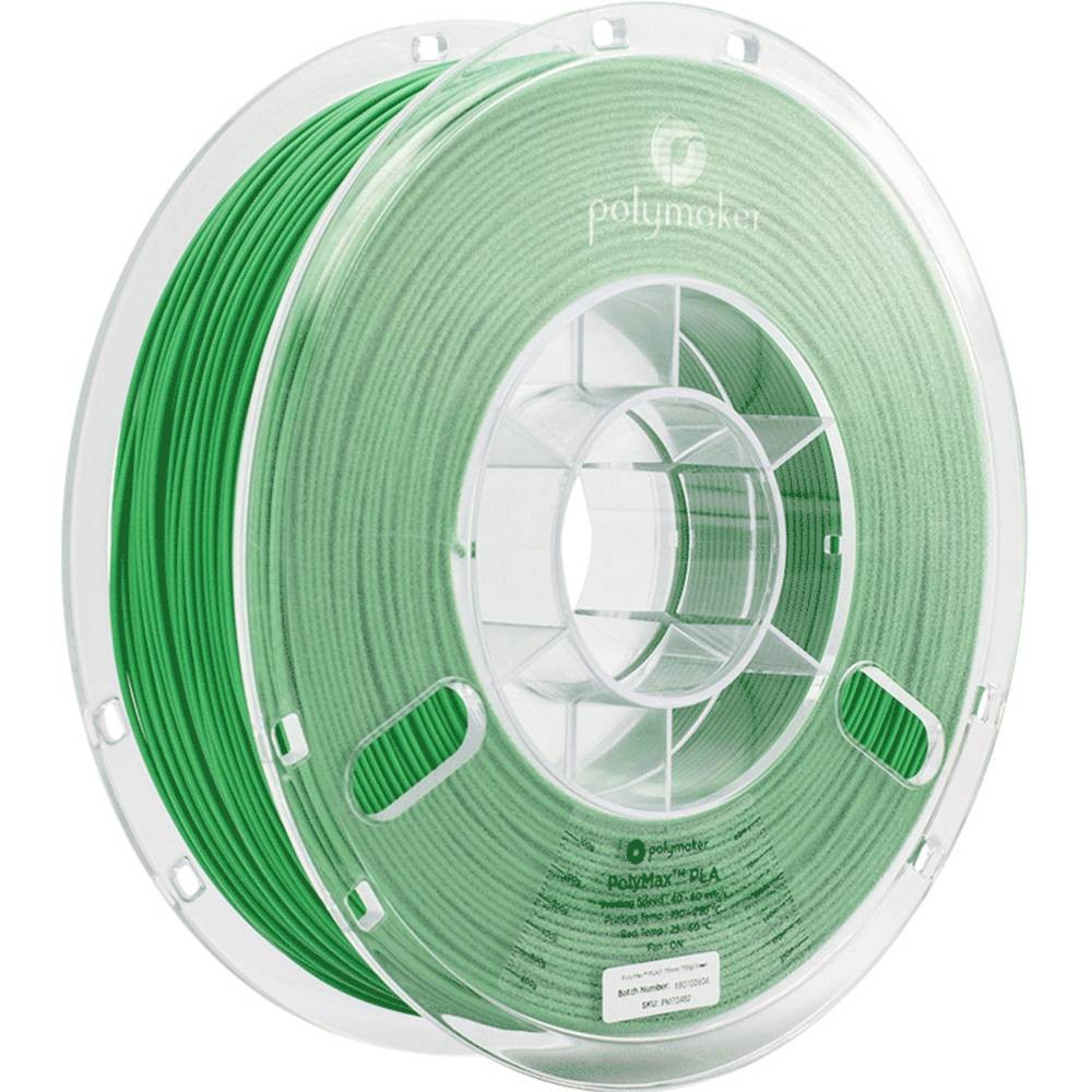 Polymaker PolyMax Tough PLA Green - 1.75 mm - 750 g