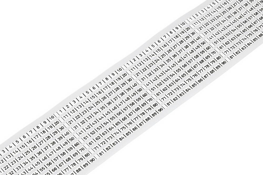 Wago 210-831 étiquette auto-collante Rectangle Blanc - Wago 210-831,