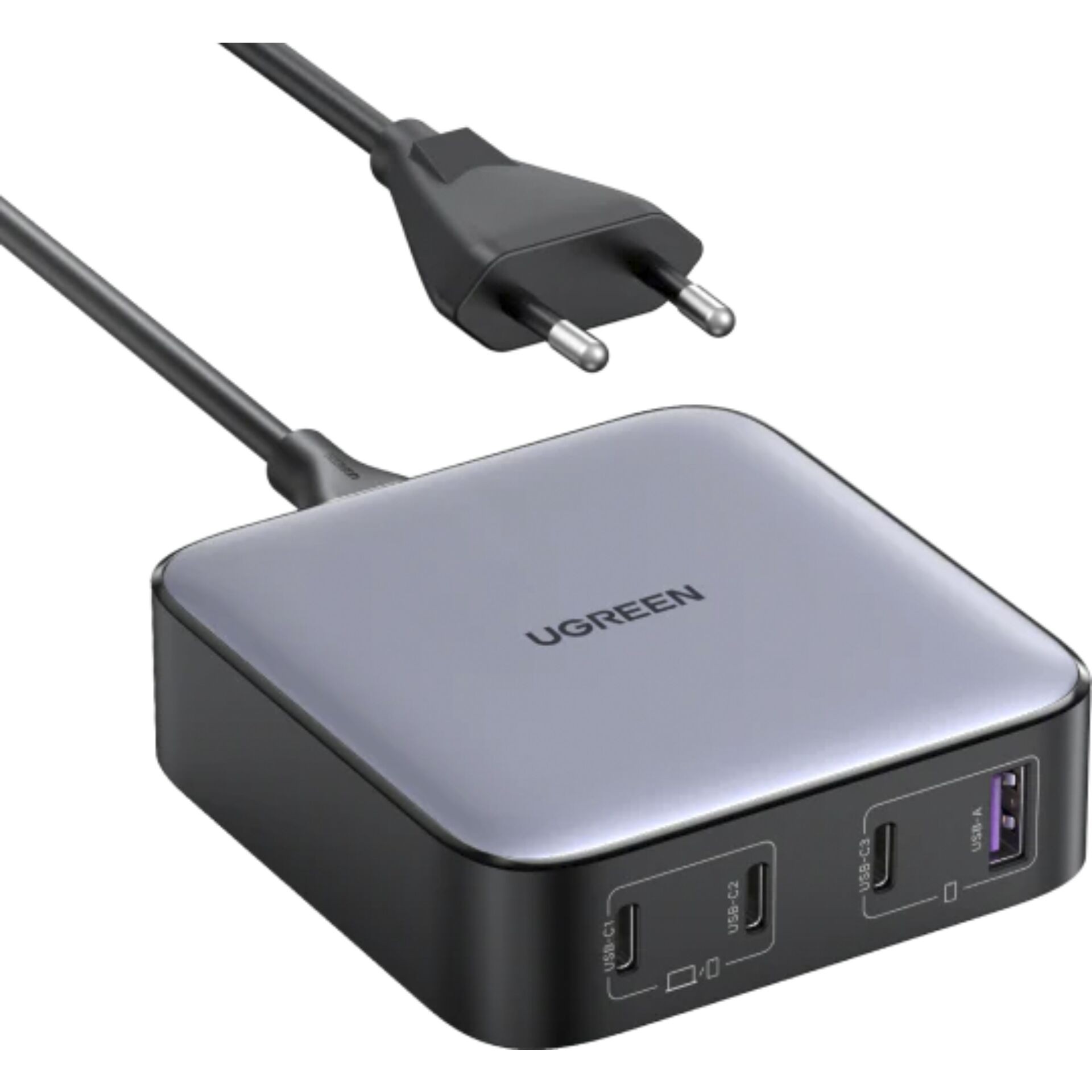 UGREEN 90928 Nexode 1x USB-A&+ 3x USB-C 100W Ladegerät