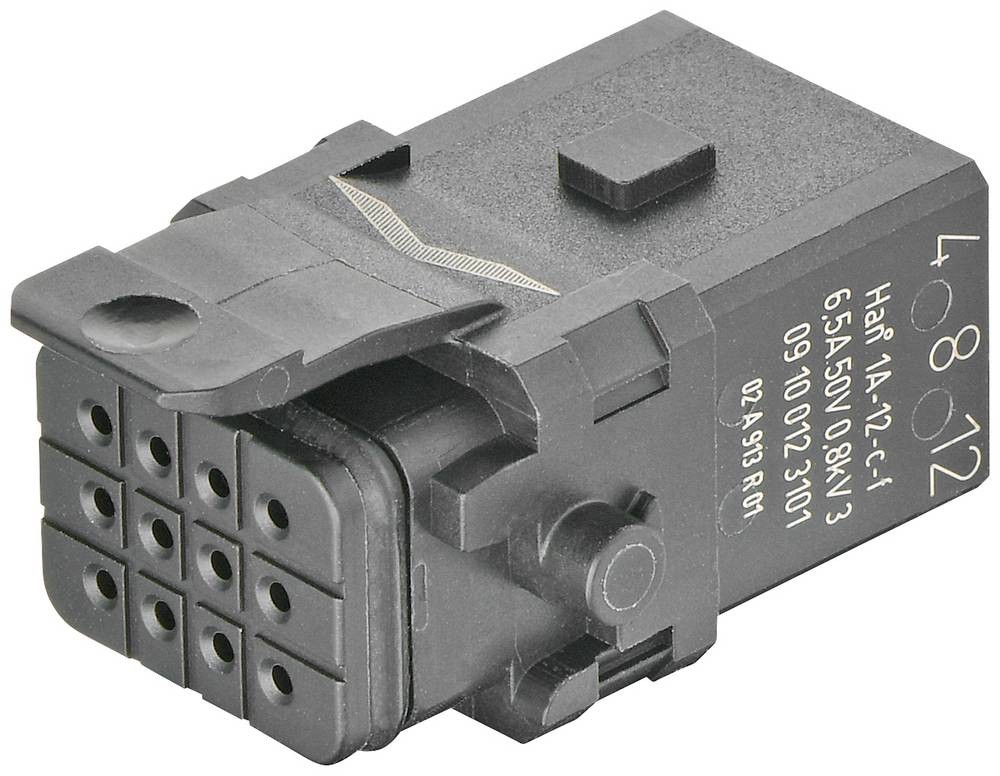 Harting Heavy Duty Power Connector Insert, 6.5A, Female, Han 1A