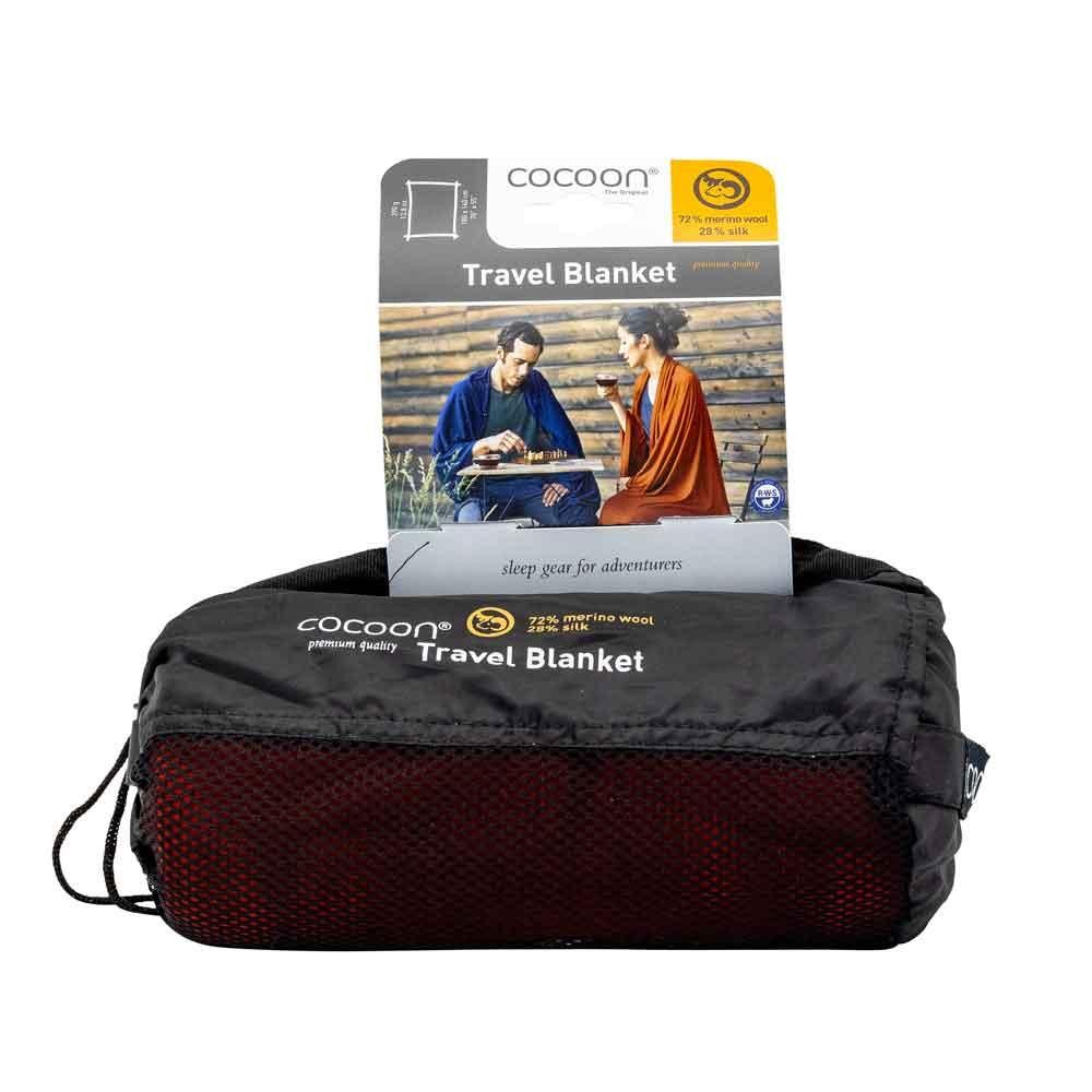 Cocoon MWSB98 throw blanket 180 x 140 cm Merino wool Red - Cocoon