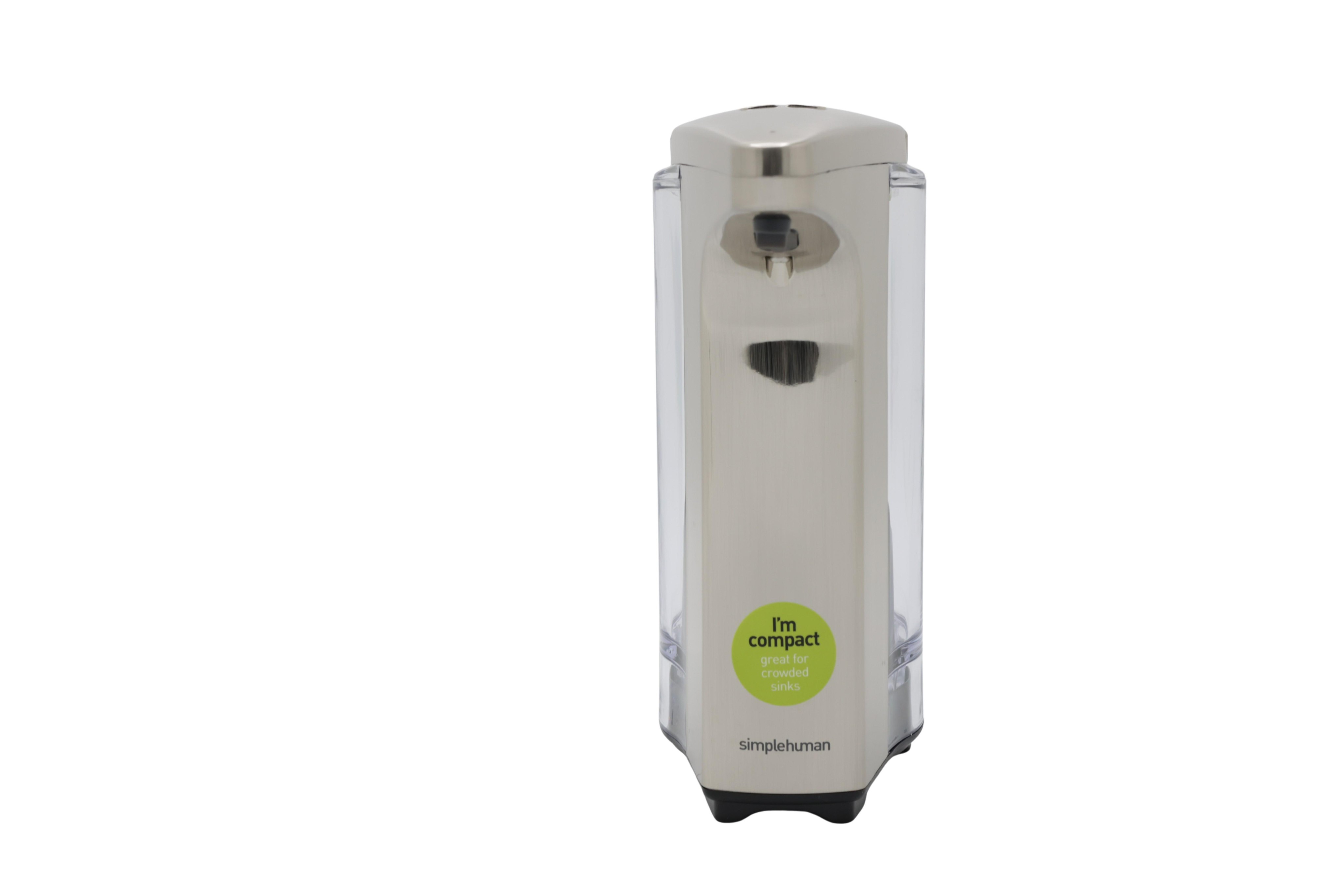 simplehuman batteriebetriebener Sensorspender, gebürsteter Nickel