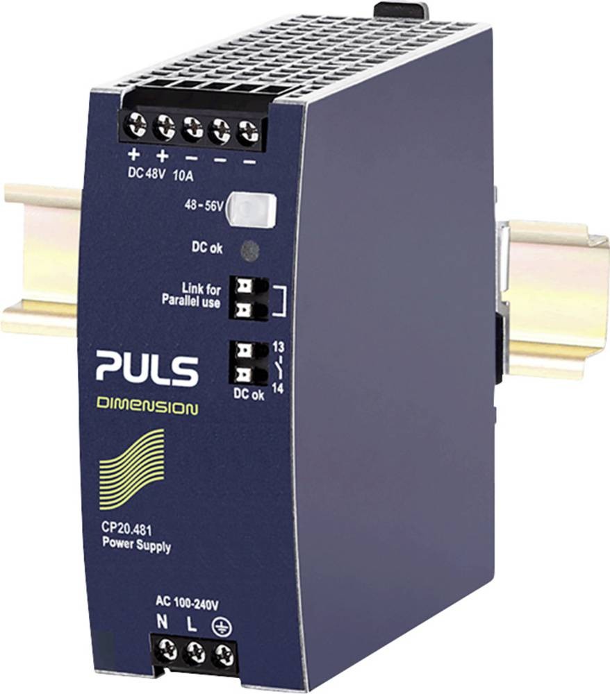 PULS CP20.481 Hutschienen-Netzteil (DIN-Rail) 48V 10A 480W Anzahl