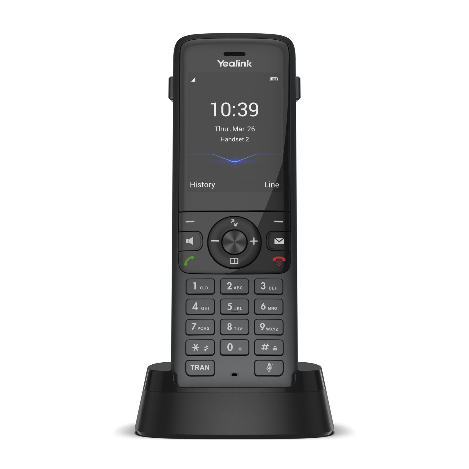Yealink W78H DECT telephone Caller ID Black - Yealink W78H, Black,