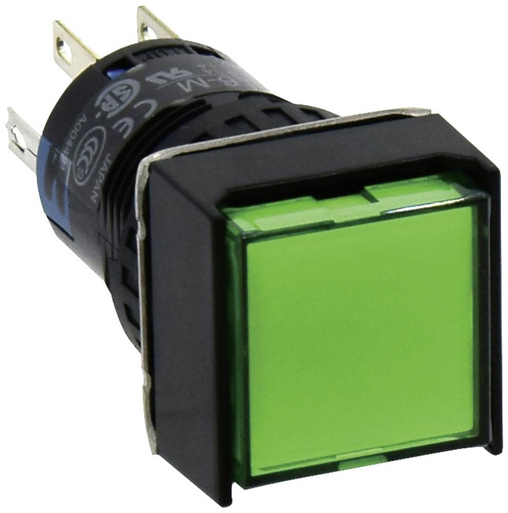 Idec AL6Q-A24P-G AL6Q-A24P-G Leuchtdrucktaster 250V 1A 2 x Ein/Ein