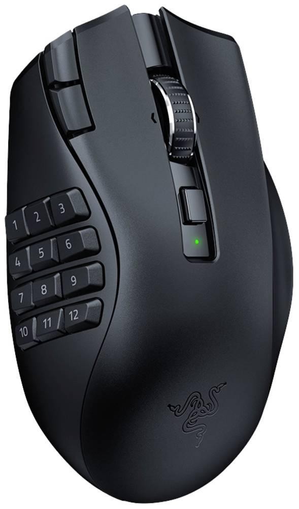 RAZER Naga V2 HyperSpeed Ergonomische Gaming-Maus Bluetooth , Funk