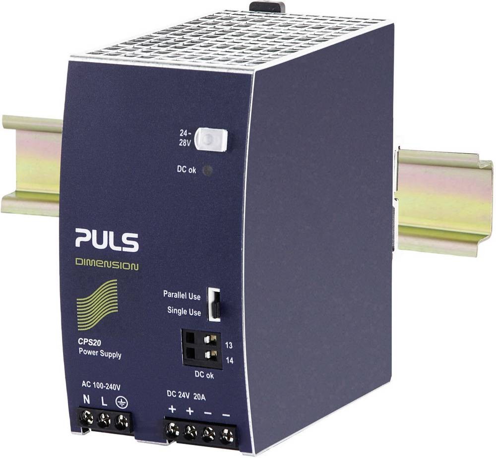 PULS CPS20.241 Hutschienen-home charger (DIN-Rail) 24 V/DC 20A 480W