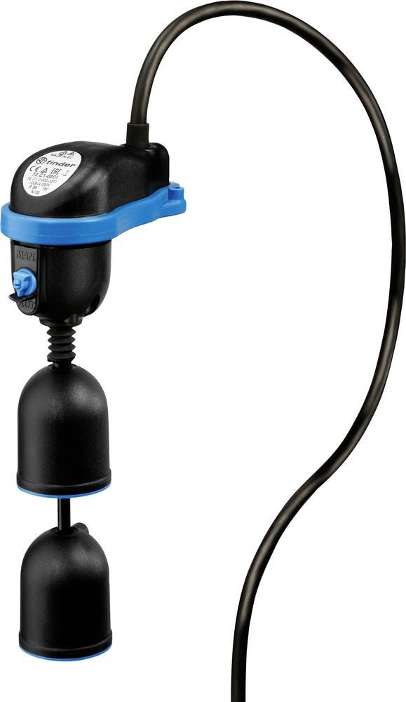 Finder 72 Series Wall Mount Polypropylene Float Switch, Float, 2m
