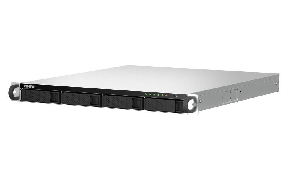 QNAP TS-464U NAS Rack (1 U) Intel Celeron N5095 8 Go DDR4 0 To