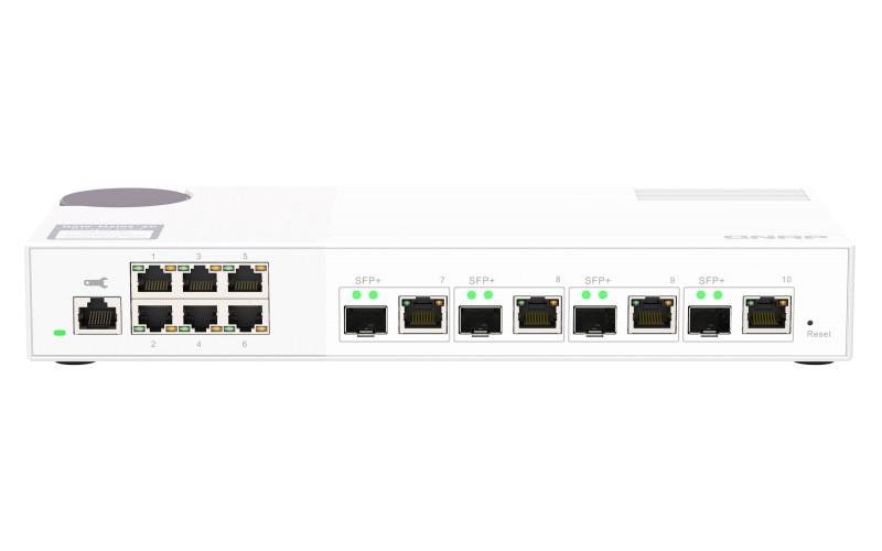 QNAP QSW-M2106-4C network switch Managed L2 2.5G Ethernet (100/1000/