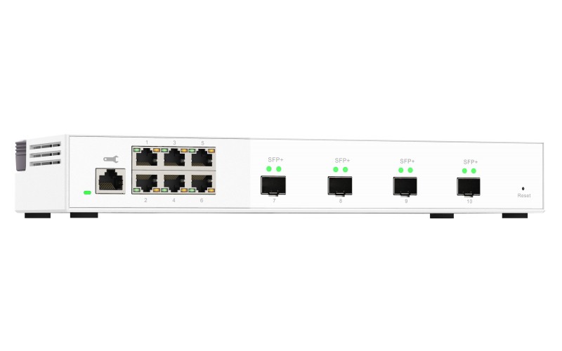 QNAP QSW-M2106-4S network switch Managed L2 2.5G Ethernet (100/1000/