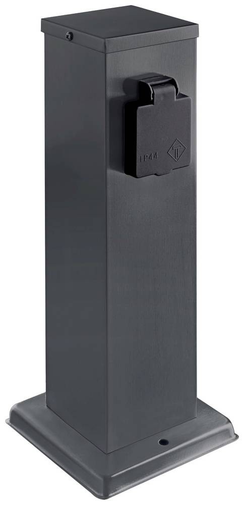 Heitronic 501334 Steckdosen-Verteiler antraciteerhöhter Berü