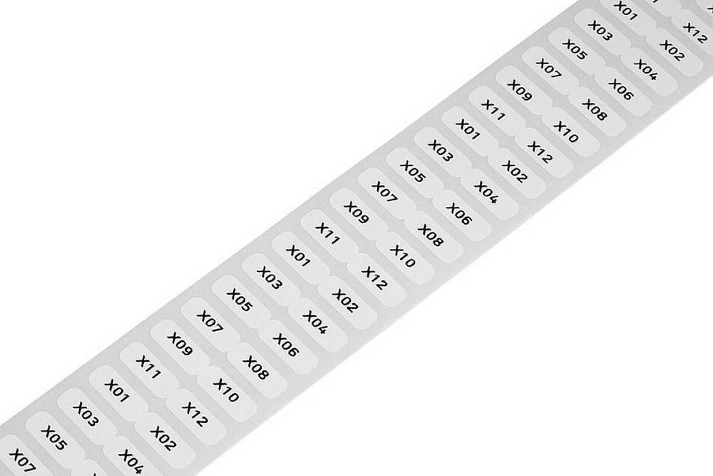 WAGO 210-805 Etikett für Thermotransferbedruckung 15 x 6mm Farbe