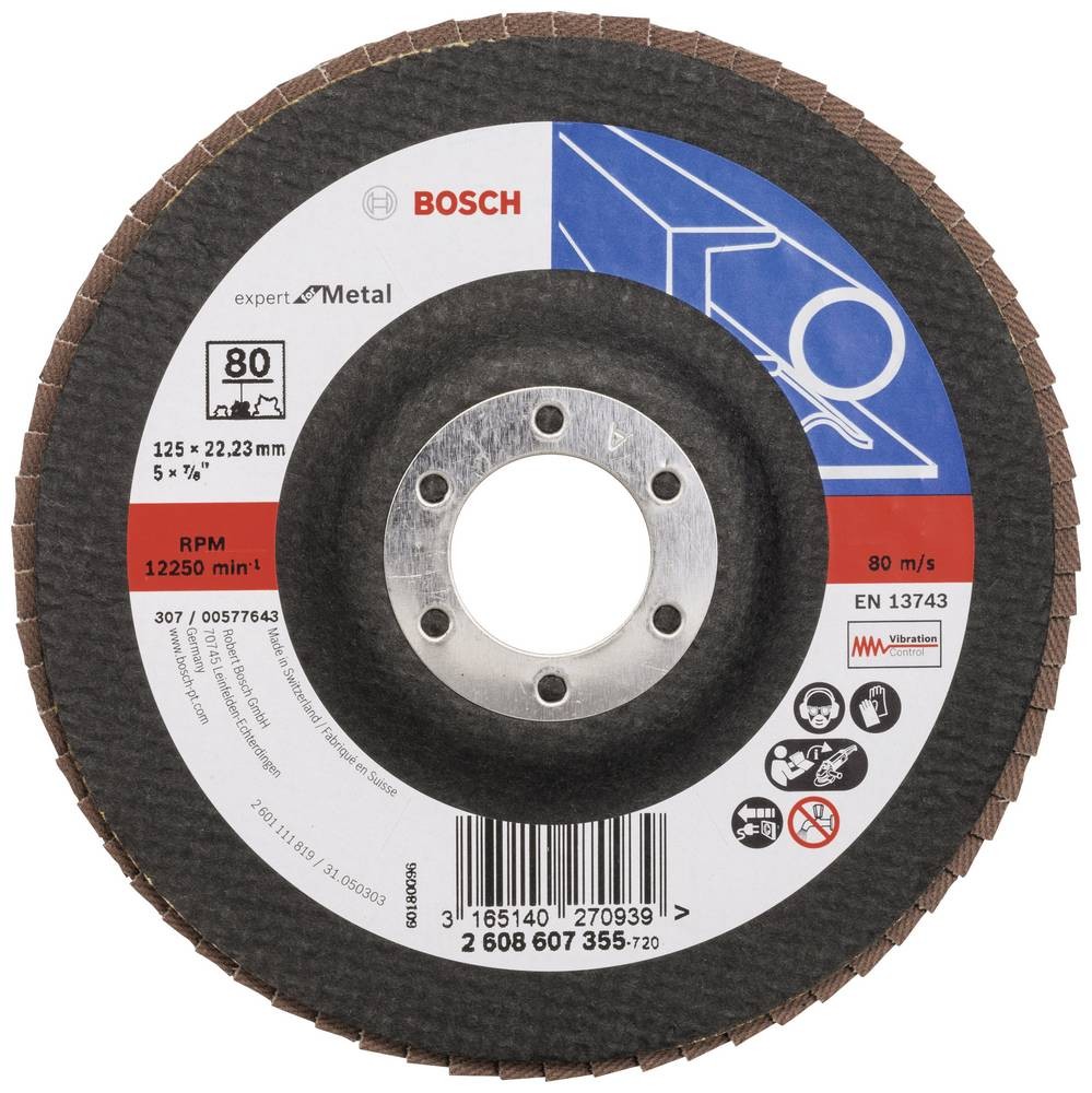 Bosch Disques abrasifs X551 Expert for Metal - Bosch Disques abrasifs