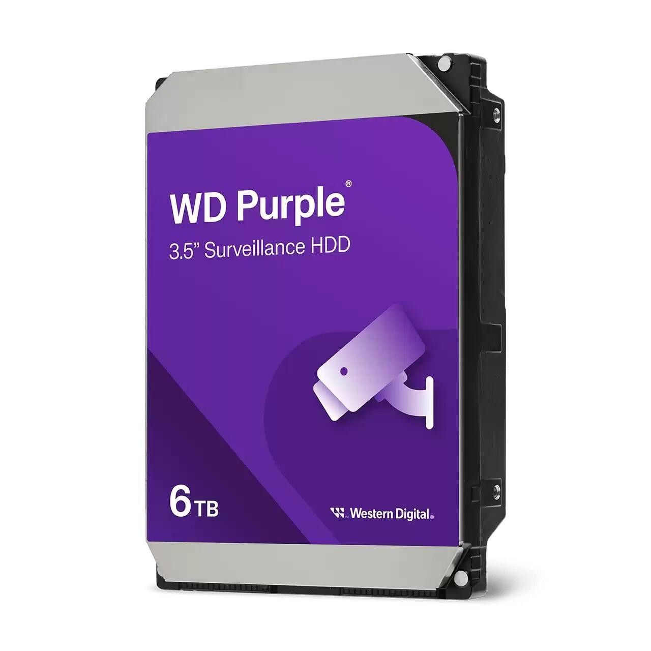 Western Digital Purple internal hard drive 6 TB 5400 RPM 256 MB 3.5"