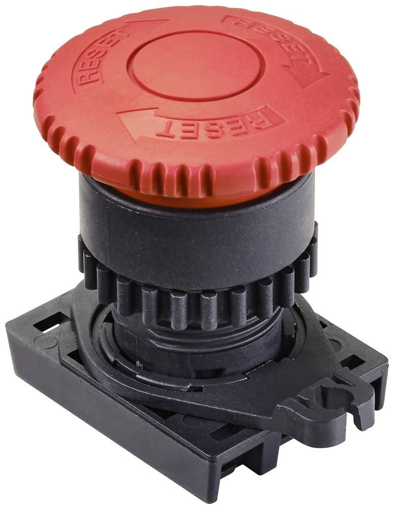 TRU COMPONENTS S2ER-E3R Not-Halt-Pilzdrucktaster IP52 1 pc(s)