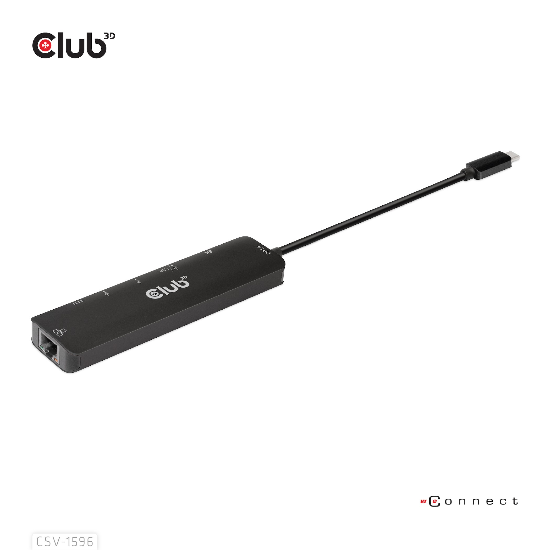 Club3D USB-C 6in1-HUB >HDMI/2xUSB/2xUSB-C/LAN 4K120Hz PD100W retail