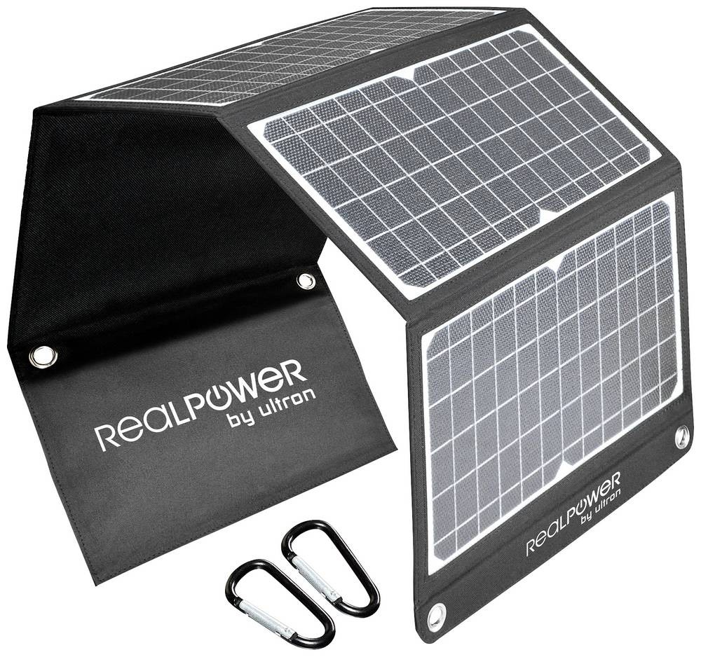 RealPower SP-30E 412766 Solar-Ladegerät 30W