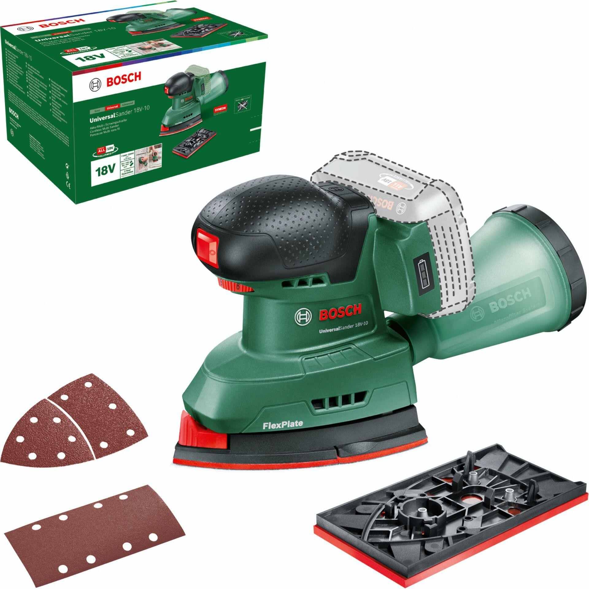 Bosch Home and Garden UniversalSander 18V-10 06033E3100
