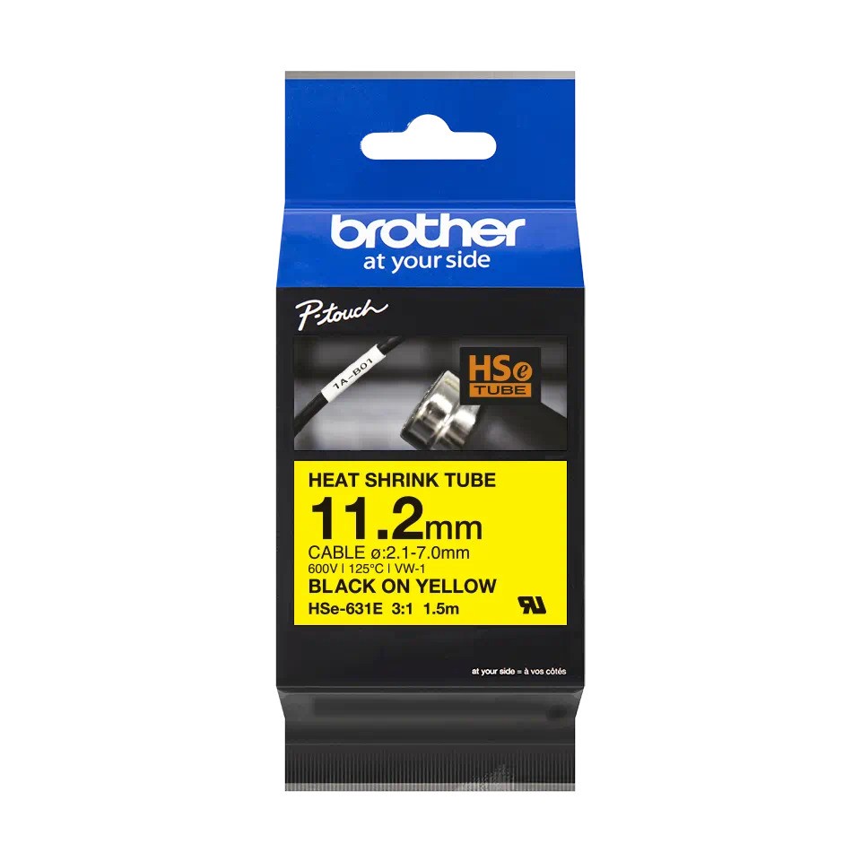 Brother HSE-631E cinta para impresora de etiquetas - Brother HSE-631E,