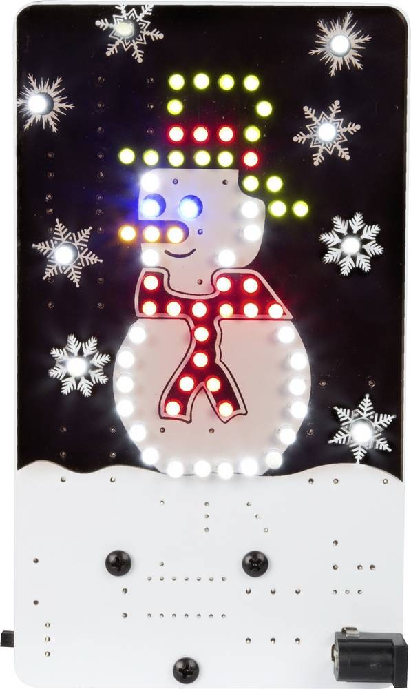 Whadda WSSA200 Schneemann Ausführung (Bausatz/Baustein): Bausatz 9 V,