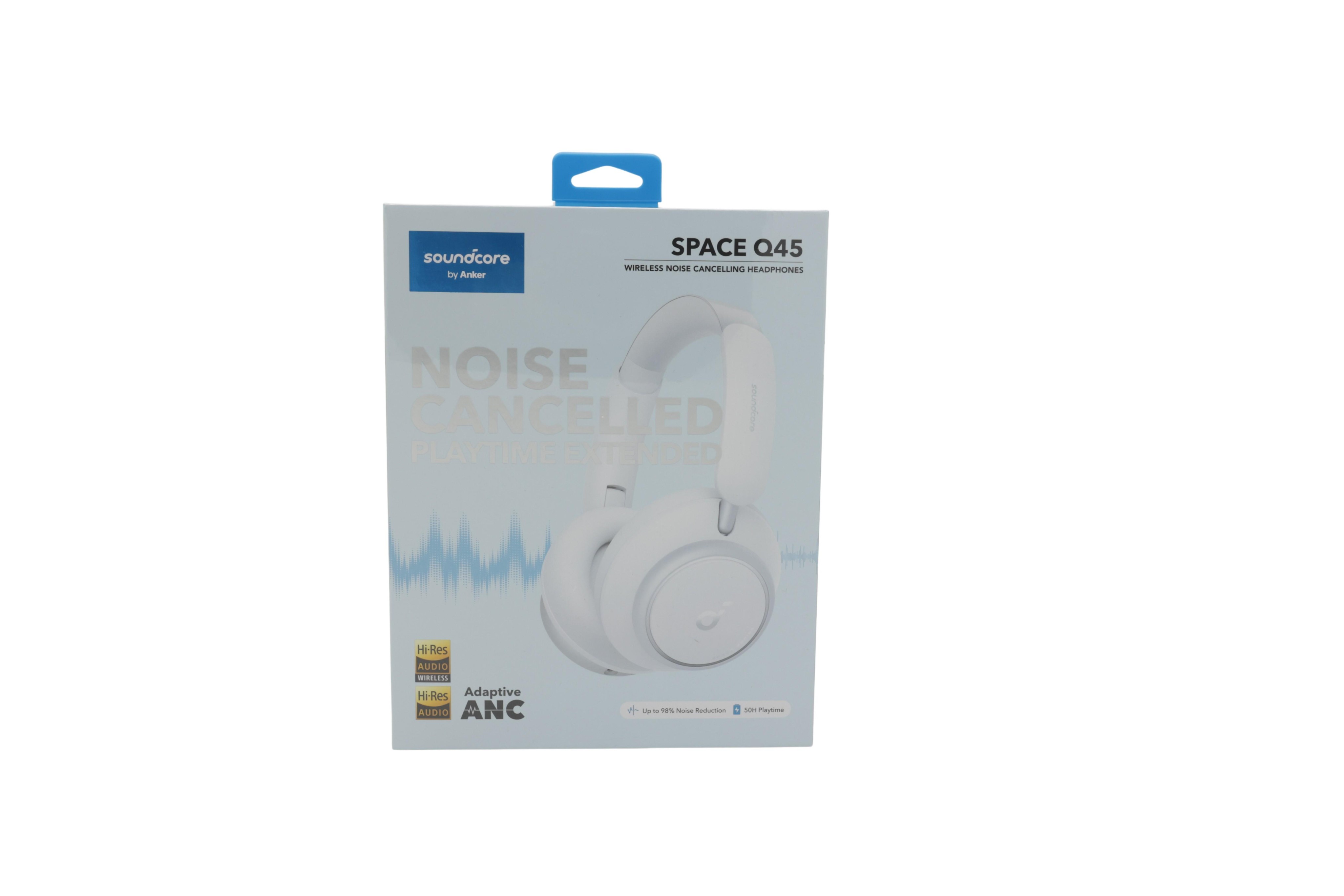 Anker Space Q45 Headphones Wired & Wireless Head-band Calls/Music USB