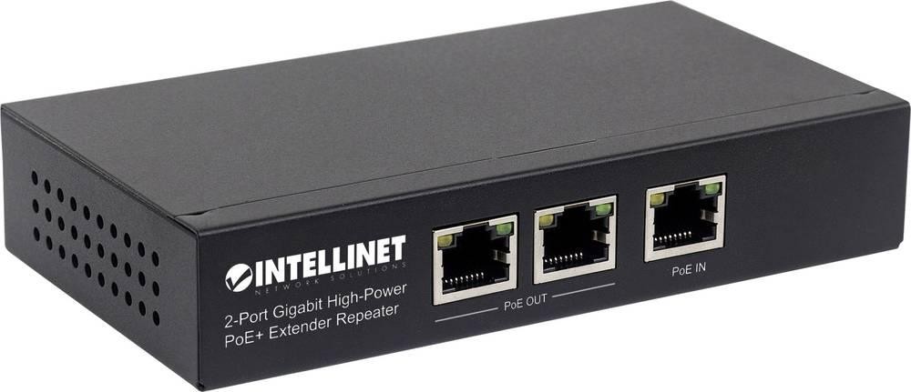Intellinet Répéteur / prolongateur PoE+ Gigabit haute puissance 2