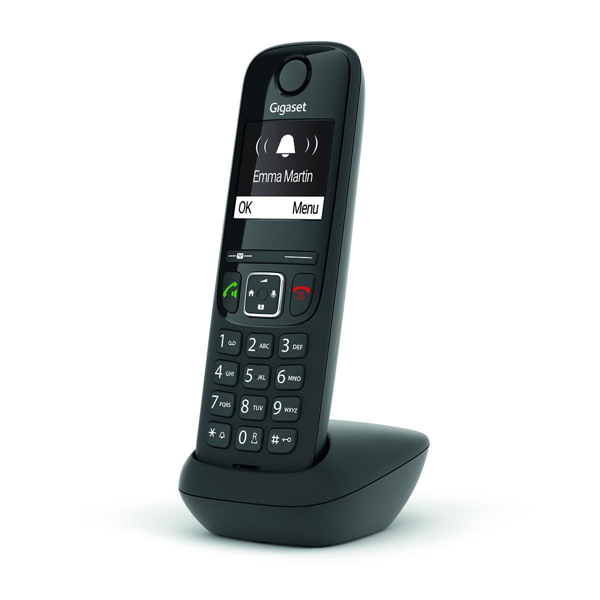 Gigaset AS690HX Teléfono DECT/analógico Identificador de llamadas