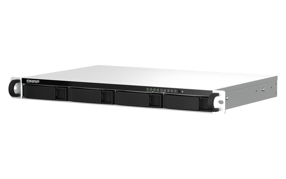 QNAP TS-464eU NAS Rack (1U) Intel Celeron N5095 8 GB DDR4 0 TB