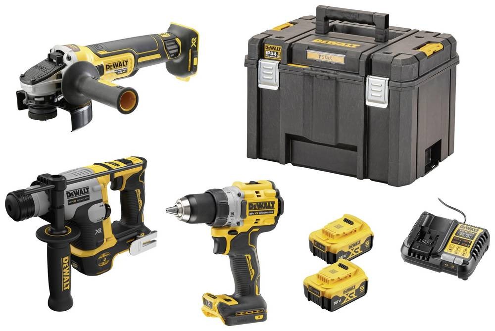 DEWALT DCK355P2T-QW Akku-Bohrschrauber, Akku-Bohrhammer, Akku-