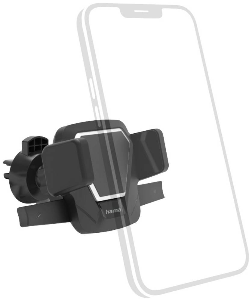 Hama Easy Snap Supporto passivo Telefono cellulare/smartphone Nero -