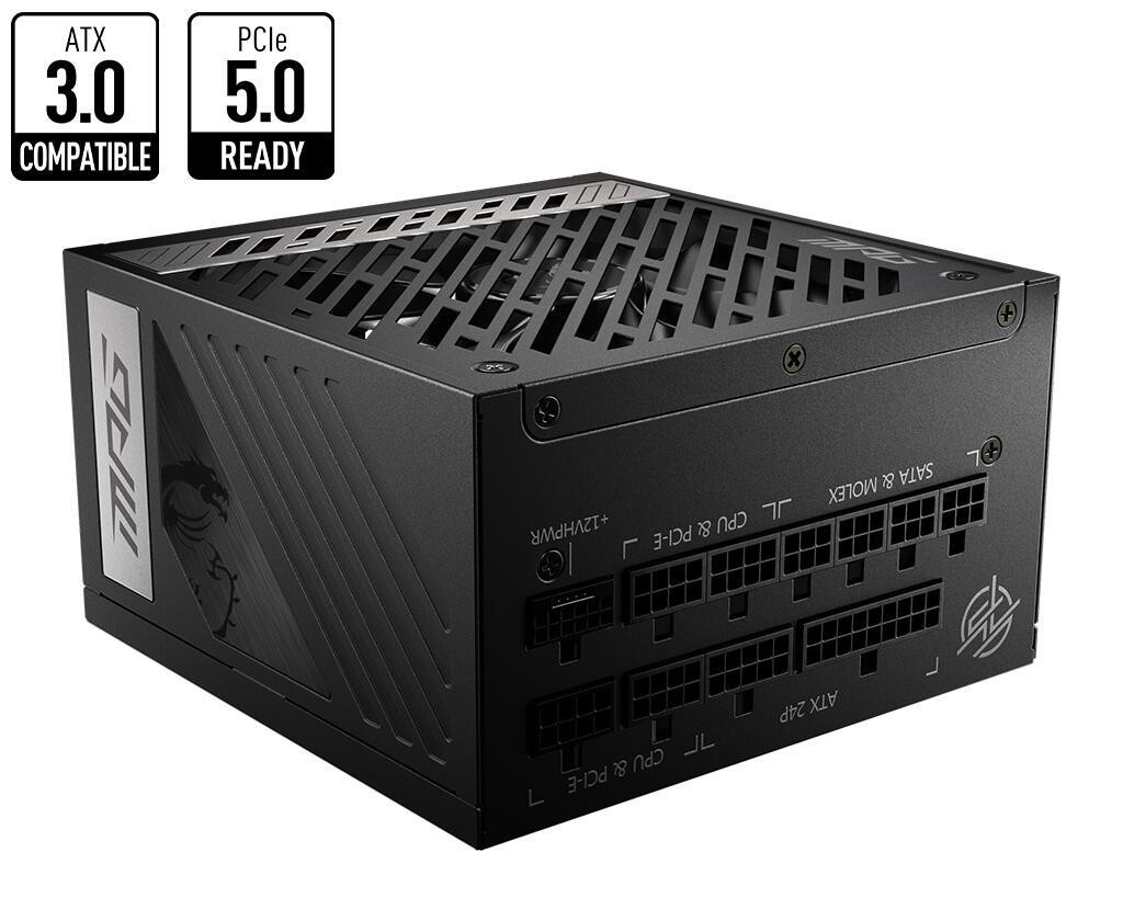 850W MSI Netzteil MPG A850G PCIE5