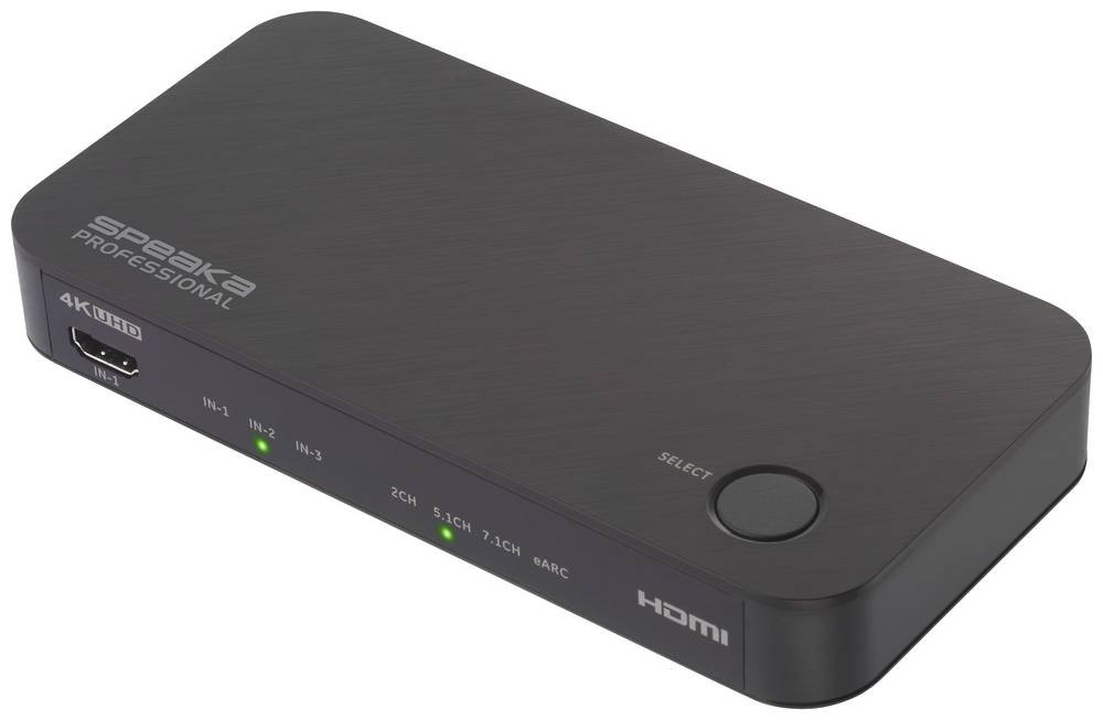 SpeaKa Professional TV, Receiver, Audio Extraktor SP-HDA-510 [HDMI -