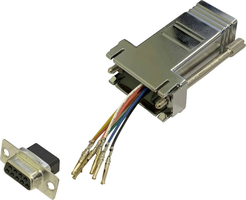 BKL Electronic 10121108 adaptor D-SUB-female 9pol. - RJ45-female 1 St.