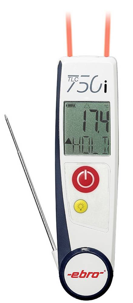 Ebro TLC 750i-V2 Infrarothermometer and Einstichthermometer (HACCP) -