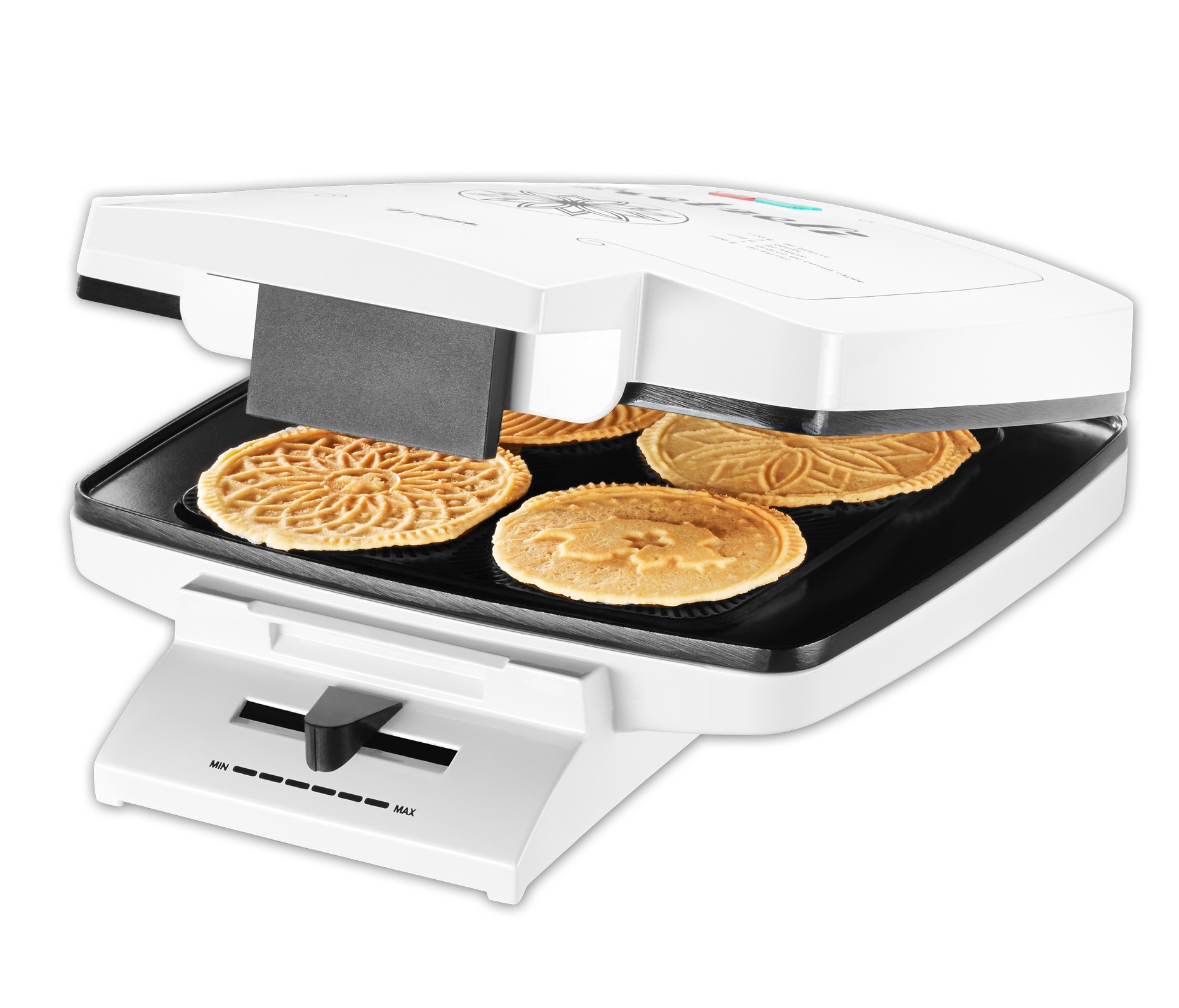Trisa Bricelet Classique 4 waffle(s) 1000 W Black, White - Trisa