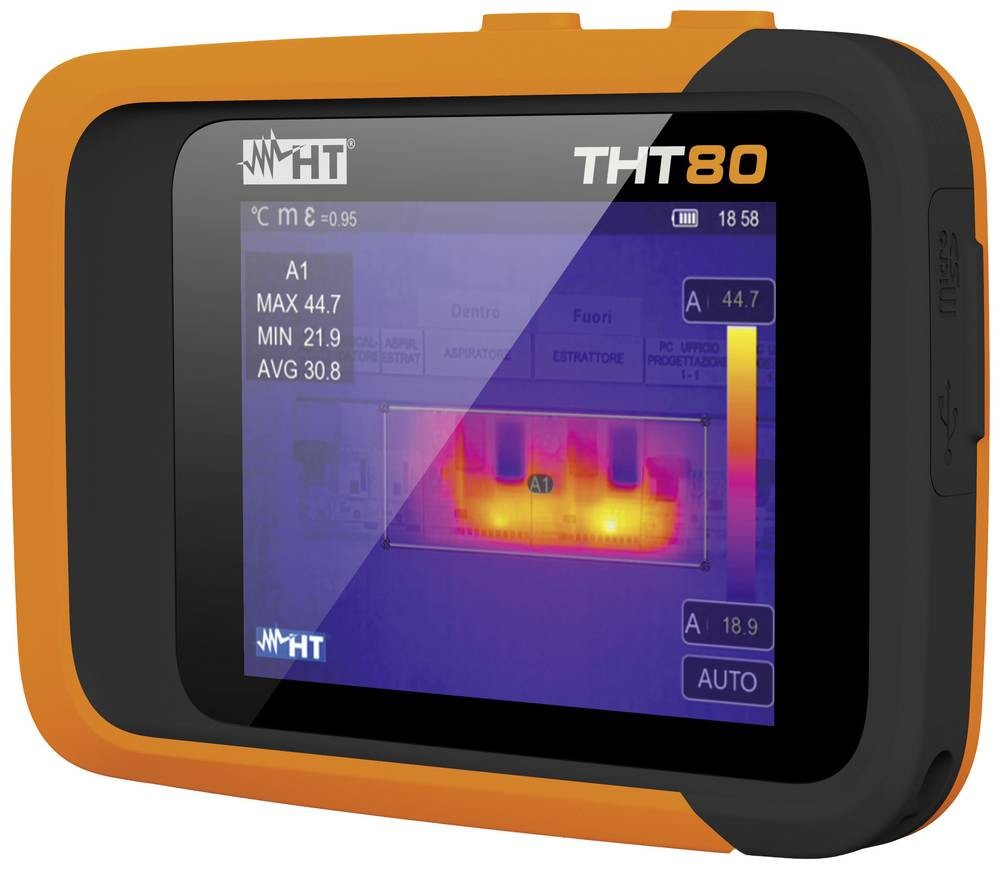 HT Instruments THT80 Wärmebildtelecamera -20 fino a +550°C 25Hz