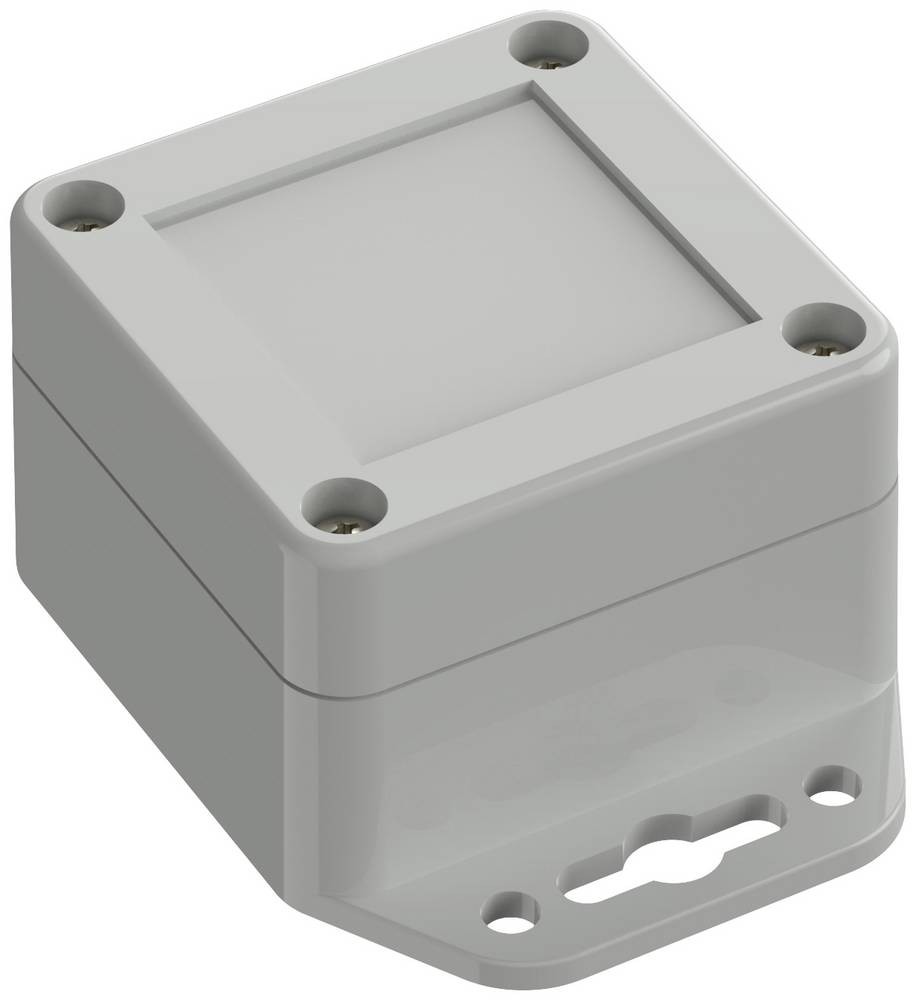 TRU COMPONENTS TC-10860388 Flansch-Gehäuse 60 x 60 x 40.10 ABS